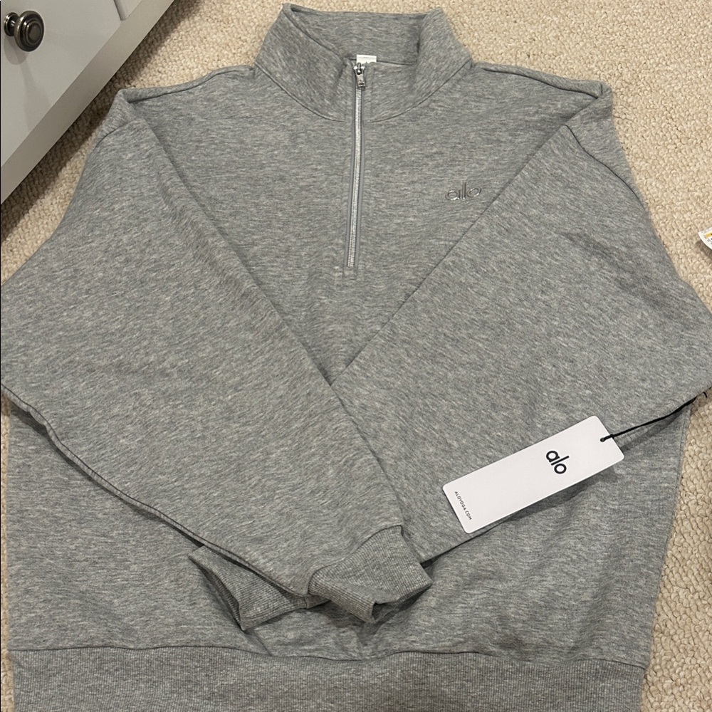 ALO Yoga Women’s Accolade 1/4 Zip Quarter Zip TAGS STILL ON